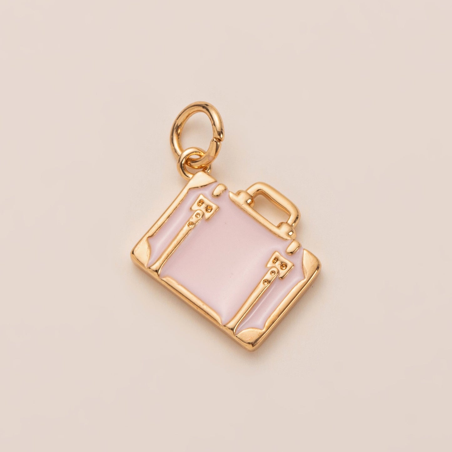 Minimalist Casual Cartoon Animal Brass Shoe Charm with Bow Knot