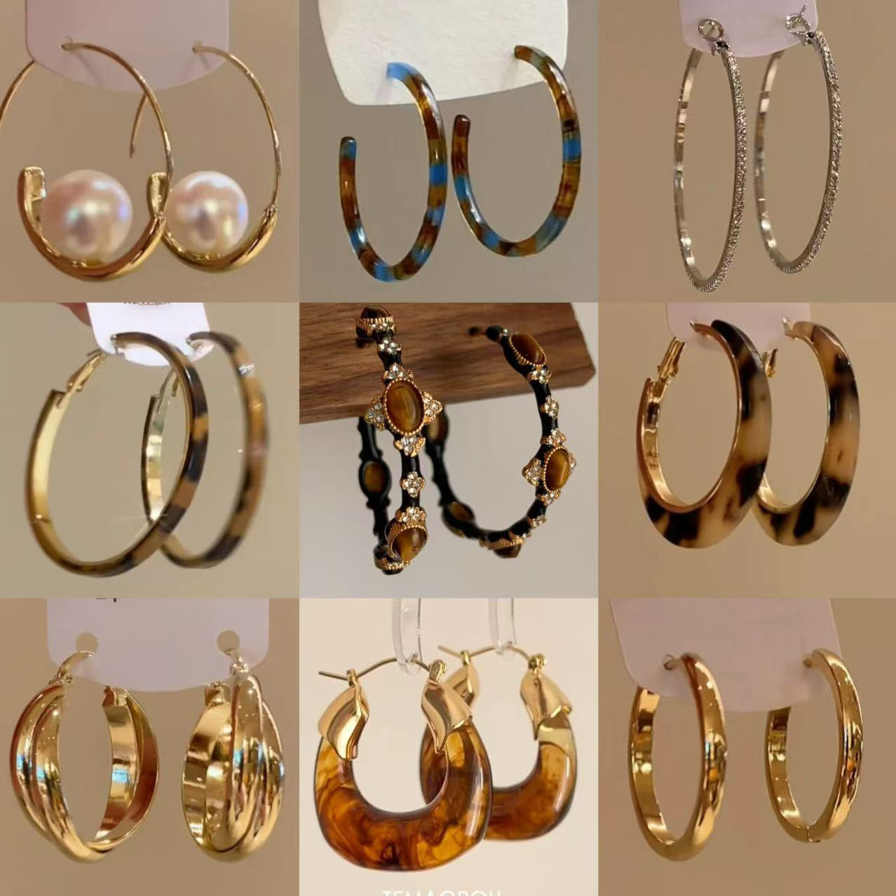 Orecchini a cerchio geometrici rotondi minimalisti da donna con base in rame placcato oro e perni in argento sterling 925, gioielli eleganti di lusso adatti all'ufficio
