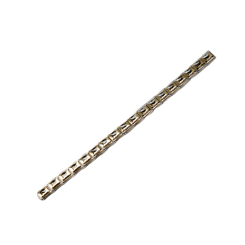 Minimalist Gold Plated Stainless Steel Geometric Cartoon Charm Bar for DIY Bracelet