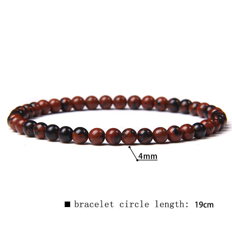Elegant Natural Citrine Crystal Geometric Beaded Bracelet for Women