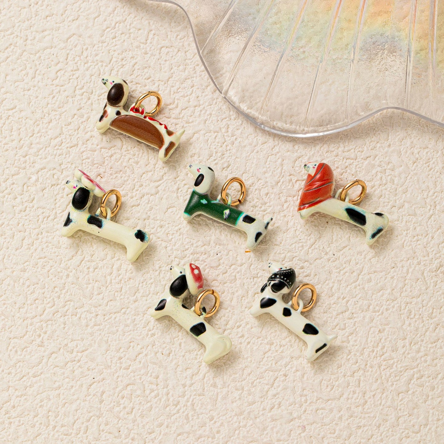Luxury Casual Floral Animal Brass Plated Pendant Necklace