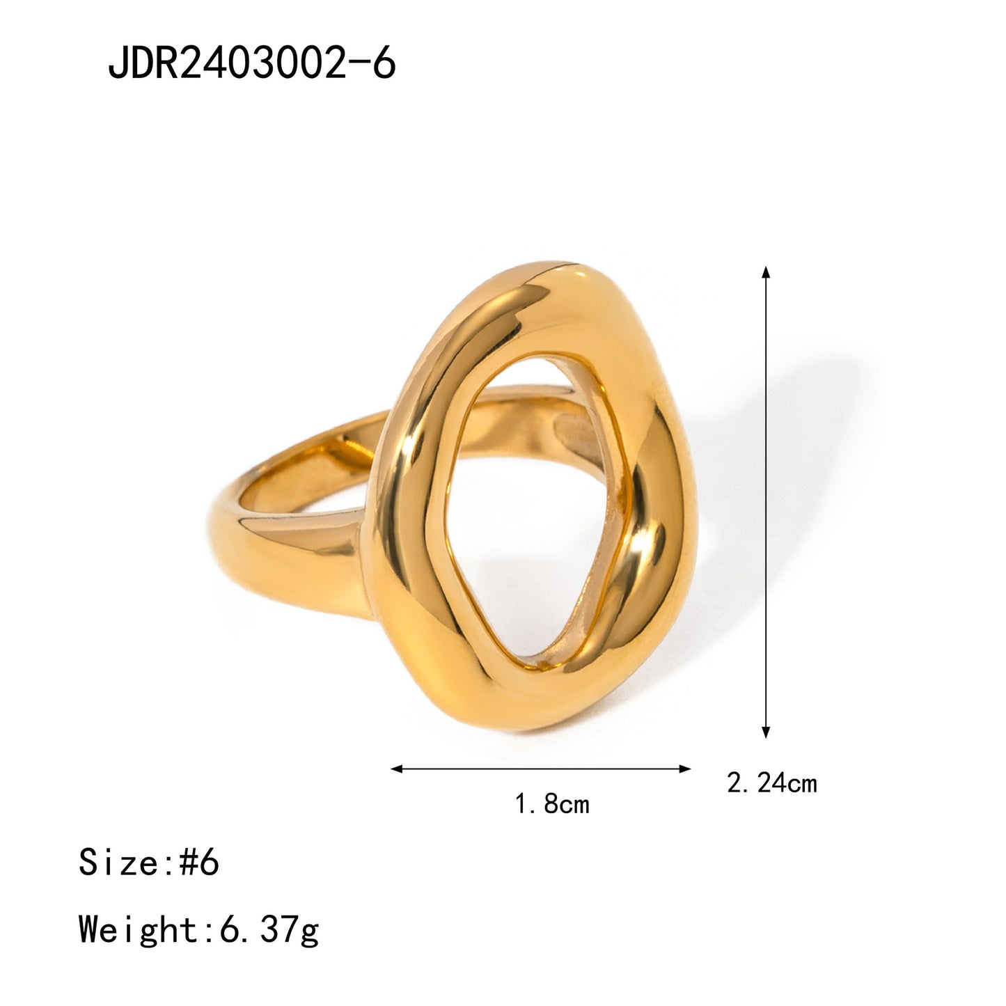 Juego de pulsera de anillo de acero de titanio geométrico de lujo con patrón de estrella, chapado en oro al vacío PVD, joyería de mano de acero inoxidable para mujer