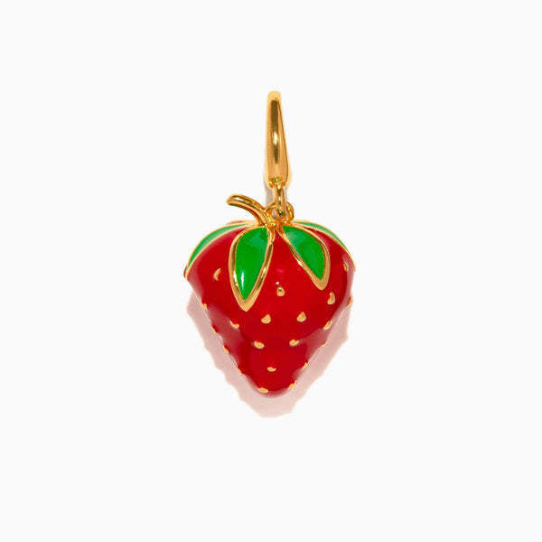 Geometric Plated Brass Necklace with Colorful Natural Gemstone Pendant