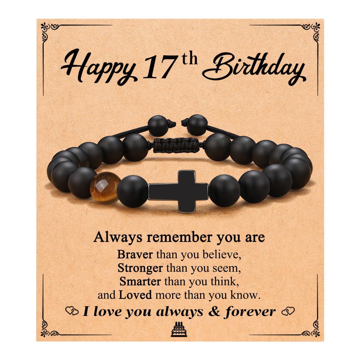 Minimalist Matte Tiger Eye Obsidian Geometric Round Beaded Bracelet for Men