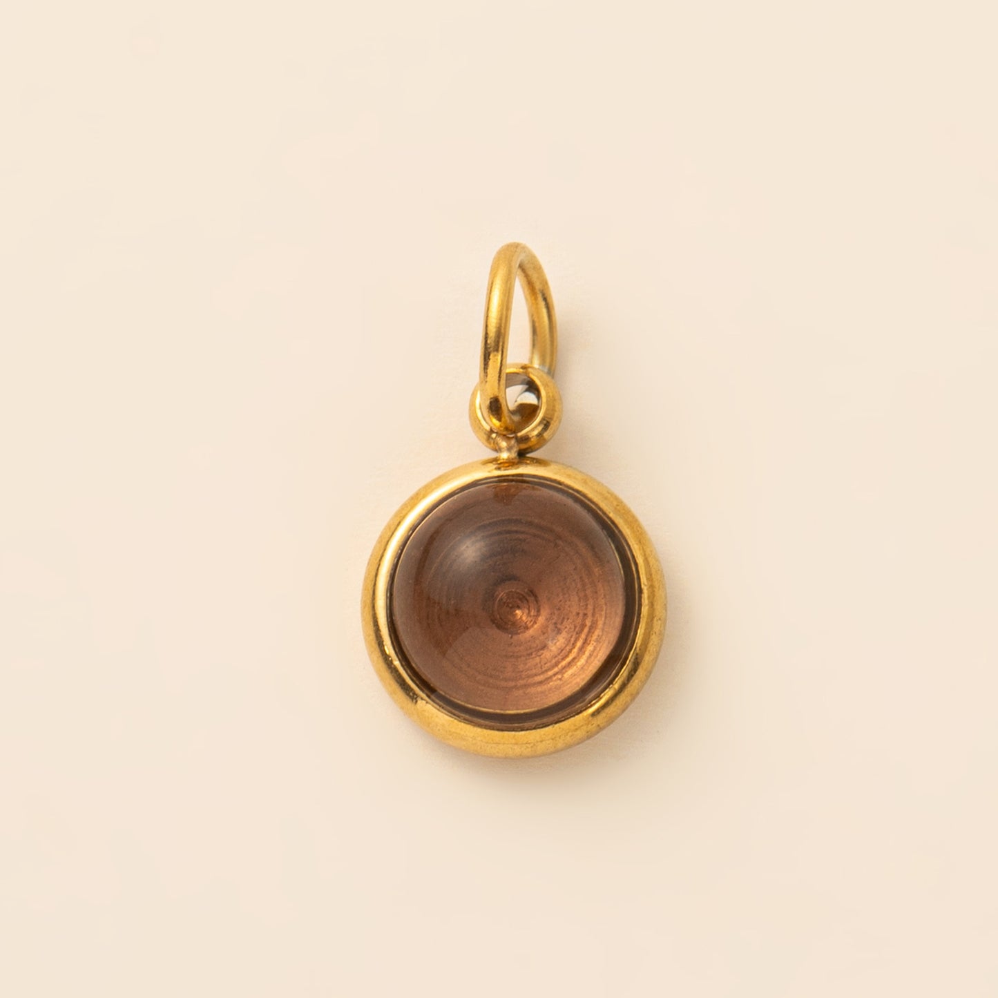 18K Gold Plated Stainless Steel Teardrop Star Cubic Zirconia Pendant Necklace for Unisex