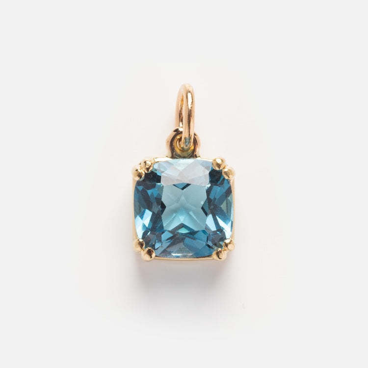 Minimalist Geometric Square Oval Round Brass Plated Pendant Necklace for Women DIY Charm Bar