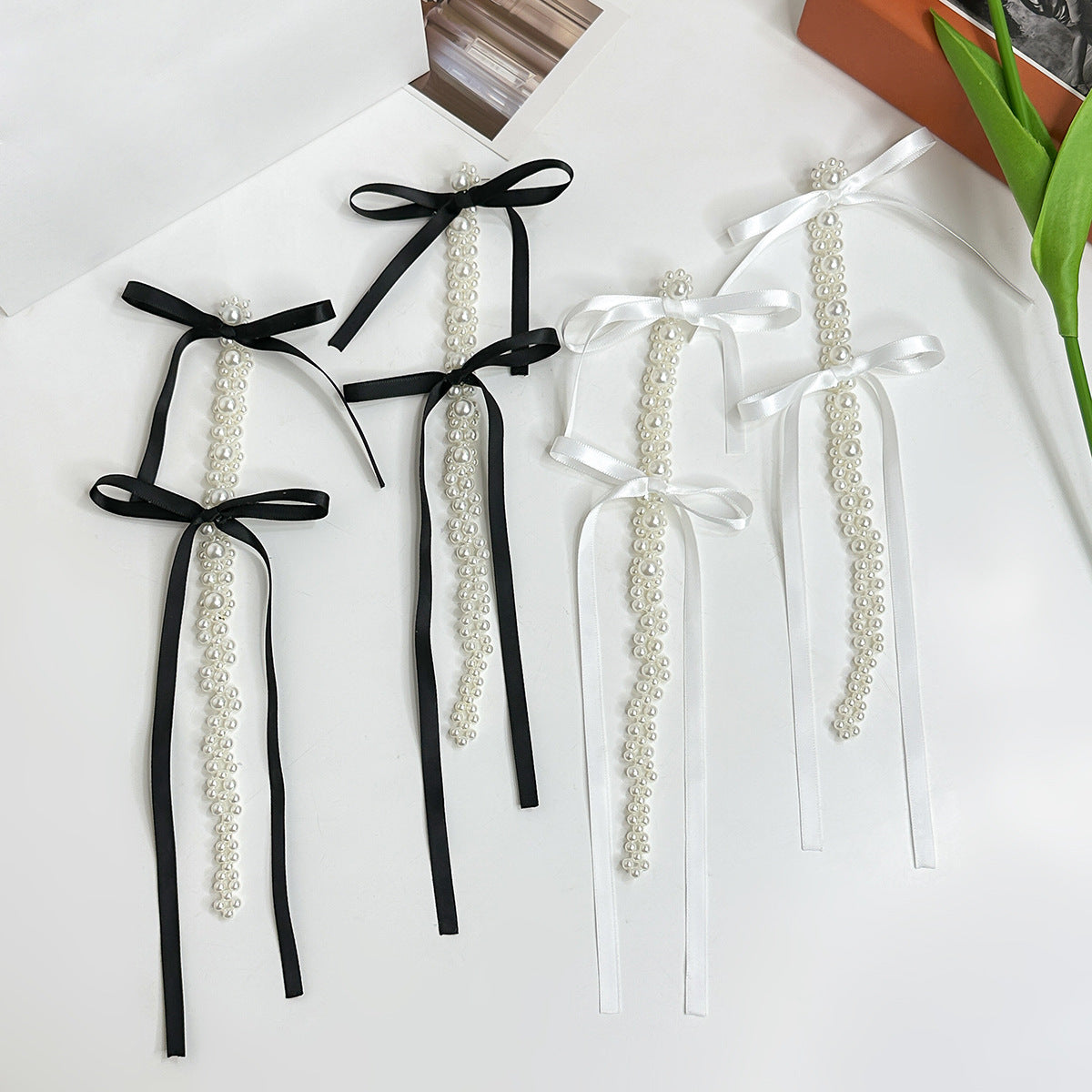 Aretes tipo broquel con borlas, lazos, perlas de imitación y flores de cristal estilo bohemio exagerado para mujer