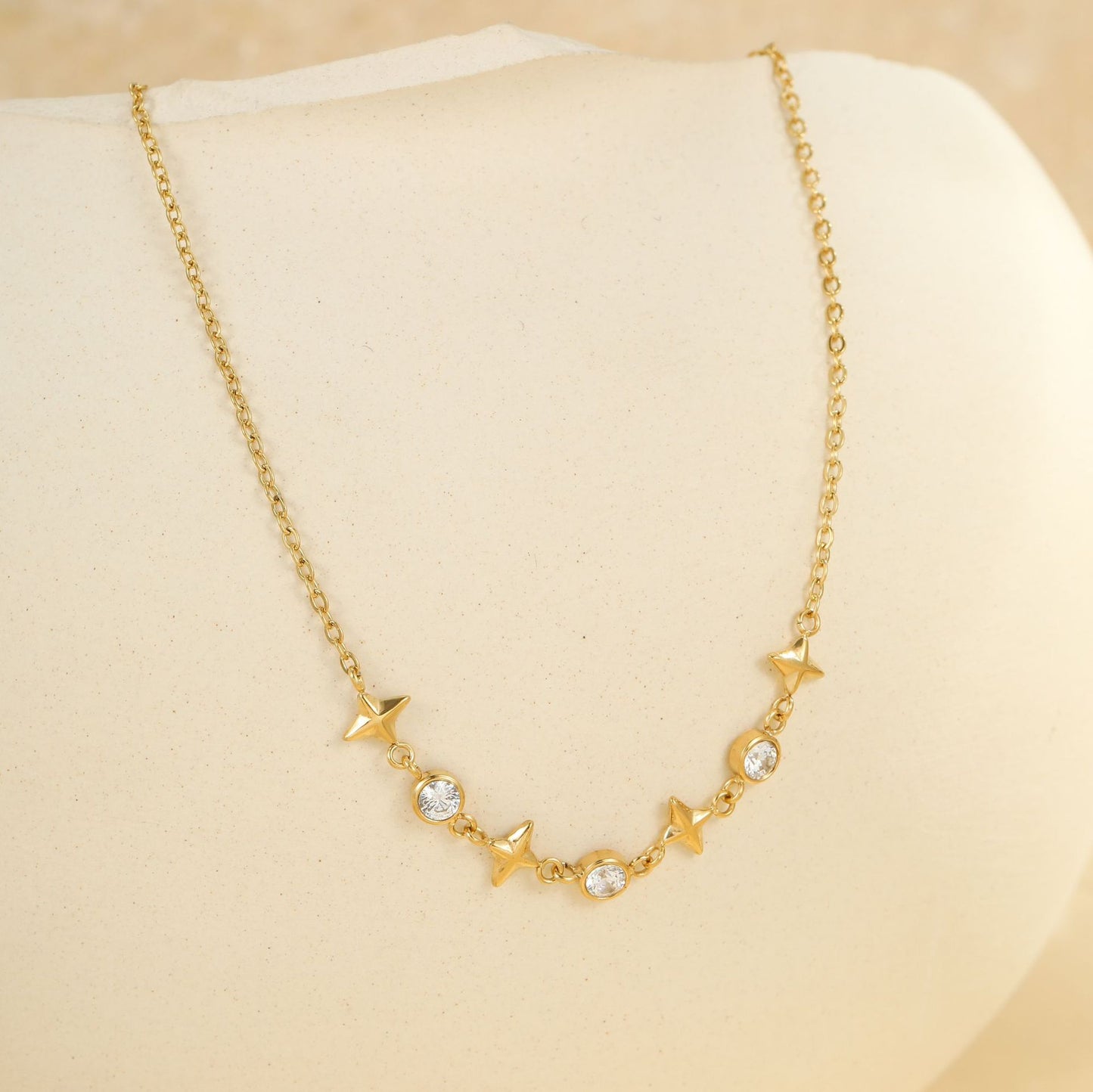 Catena alla caviglia multistrato in acciaio inossidabile placcato oro 18K con motivo geometrico, unisex, alla moda, stile estivo da spiaggia