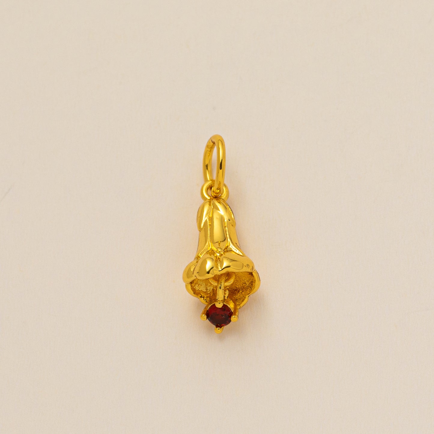 December Birthstone Cubic Zirconia Plated Brass Charm Bar Pendant for DIY Necklace Unisex