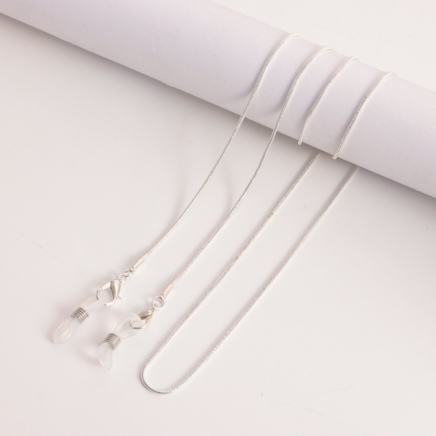 1.2mm Snake Chain Alloy Eyeglass Chain Mask Holder Accessory