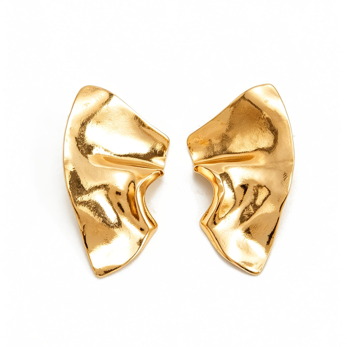 Minimalist Geometric Zinc Alloy Plated Earrings for Women