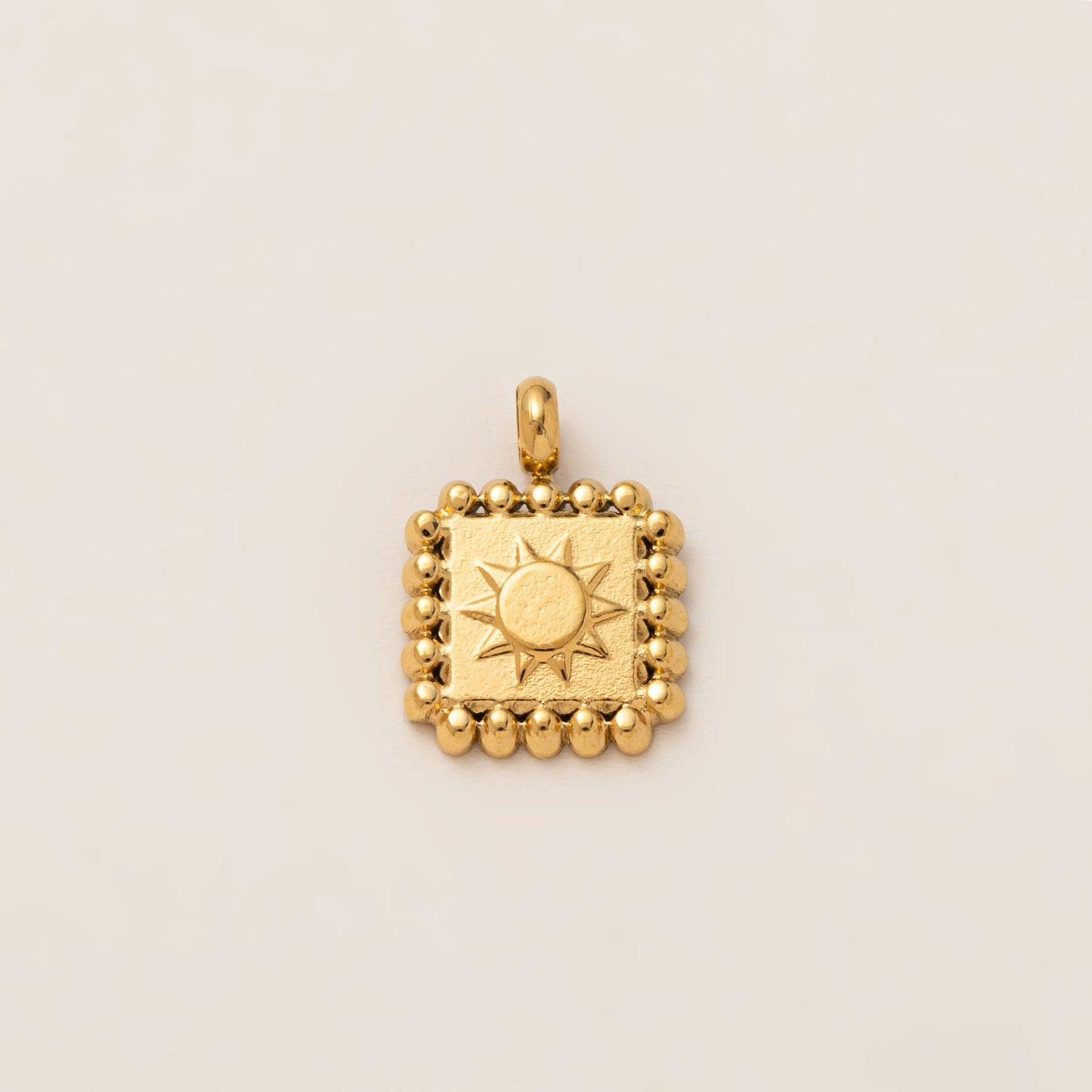 Casual Stainless Steel PVD 18K Gold Plated Elephant Heart Pendant Necklace