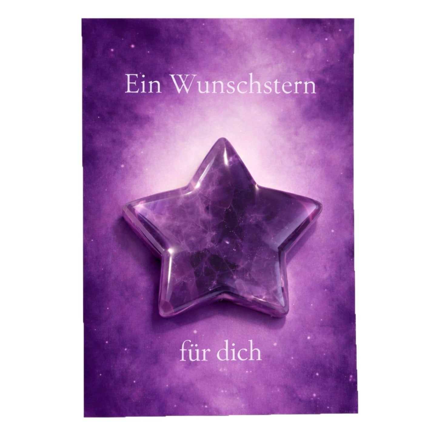 Minimalist Star Crystal Charm Bar Polished DIY Accessories