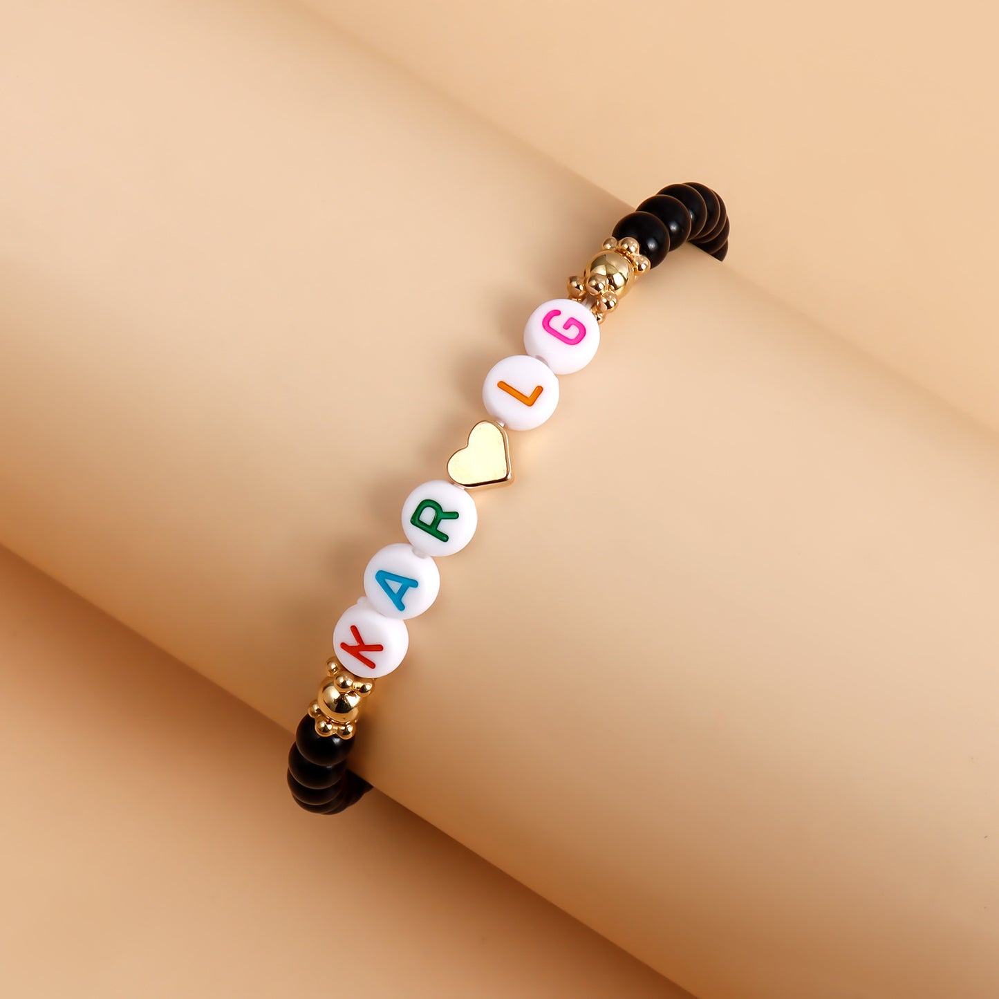 Bohemian Style Geometric Alloy Bracelet with Plated Finish for Women