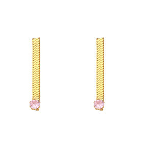 Orecchini a perno minimalistici a stella a cinque punte da donna in acciaio inossidabile con placcatura in oro 18 carati e finitura smaltata