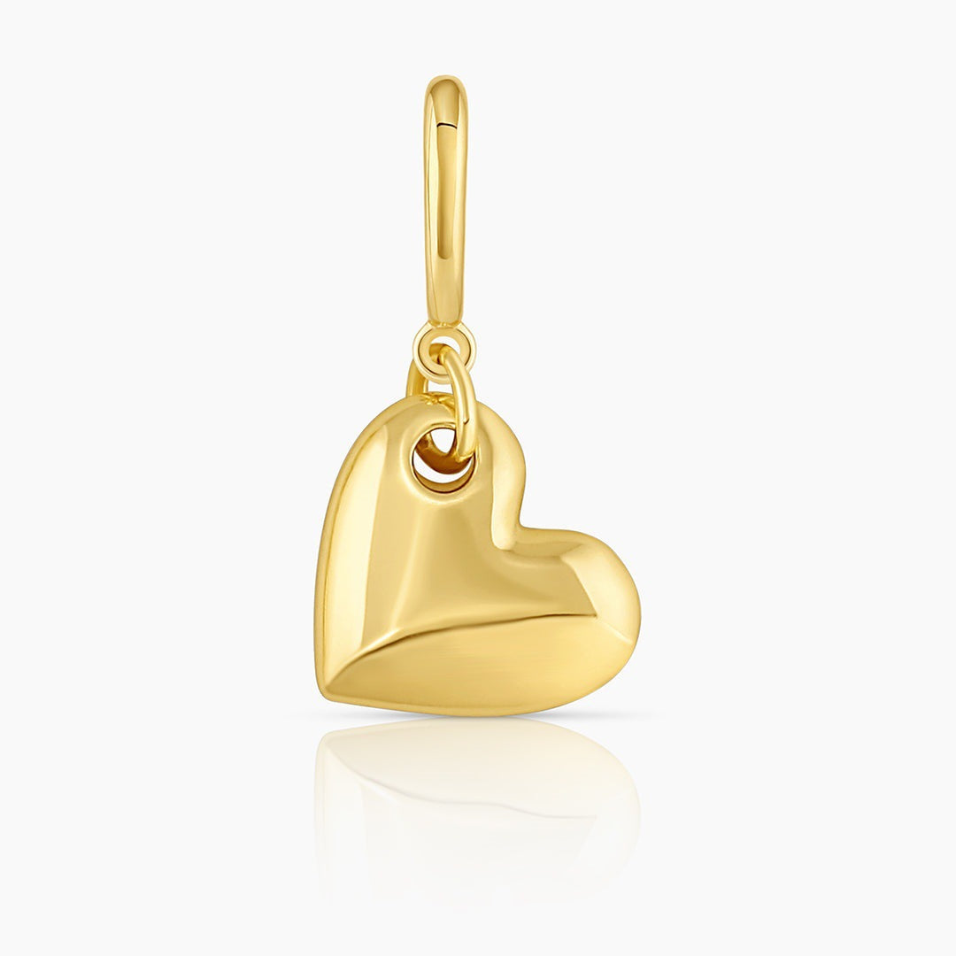 Bohemian Vintage Heart Geometric Brass PVD Plated 18K Gold Titanium Steel Pendant Charm Bar Necklace for Women