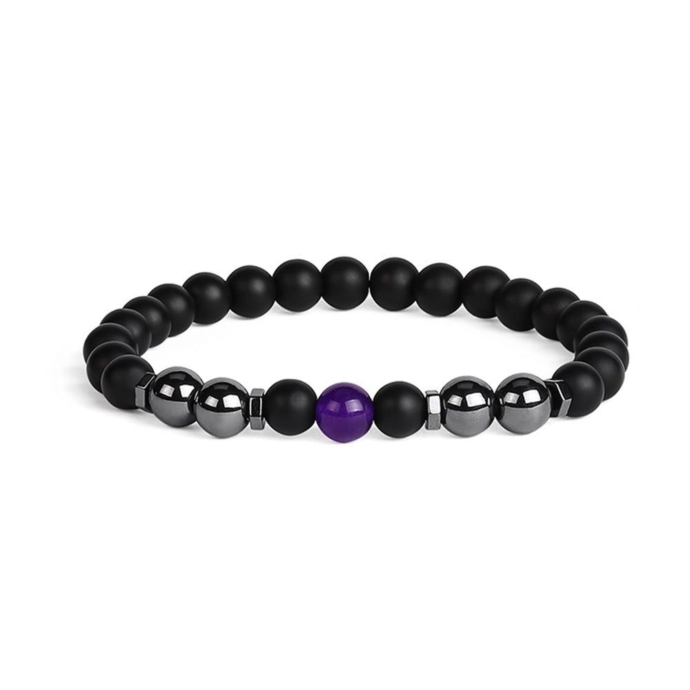 Geometric Magnetic Material Anklet for Unisex
