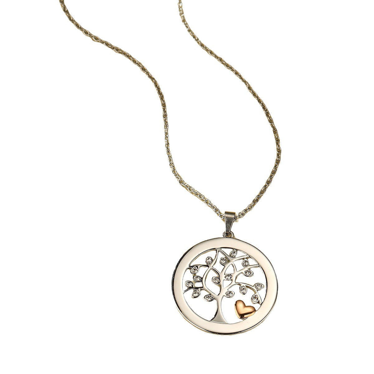 Collar colgante geométrico redondo minimalista para mujer, acero inoxidable con baño de oro, grabado personalizado, joyería de lujo versátil
