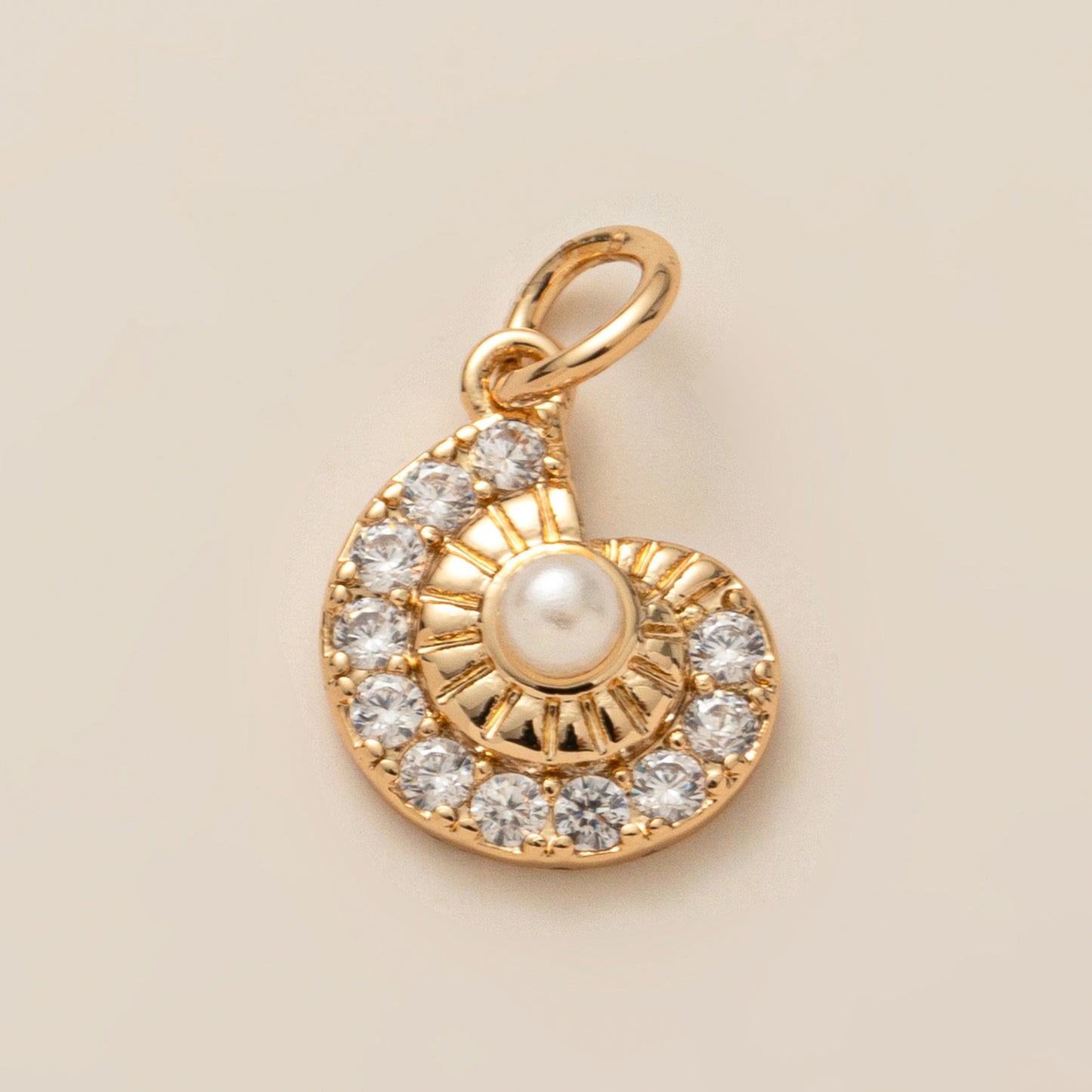 Heart Star Moon Plated Brass Necklace