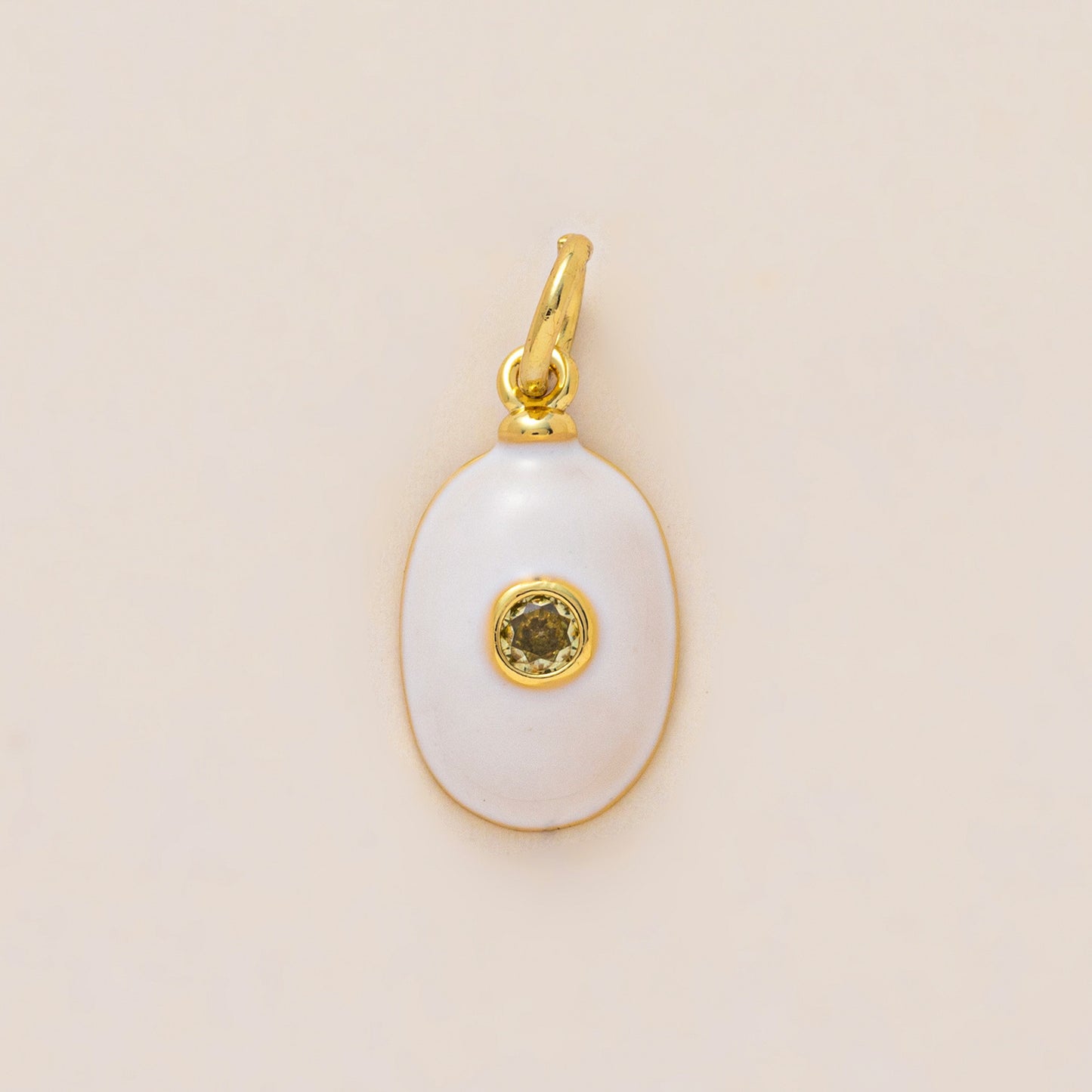 Sweet Minimalist Stainless Steel Plated Heart Geometric Round Square Cubic Zirconia Pendant Necklace