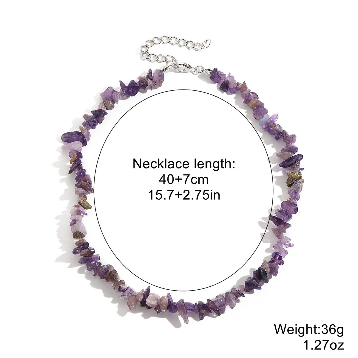Bohemian Sweet Geometric Pearl Plated Ball Chain Necklace for Women