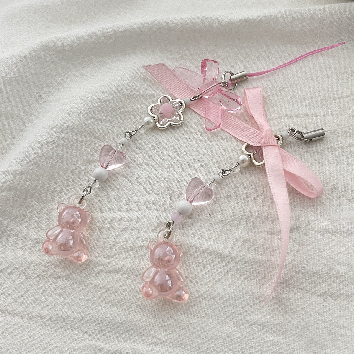 Sweet Shell Starfish Animal Charm Keychain Plated Pendant