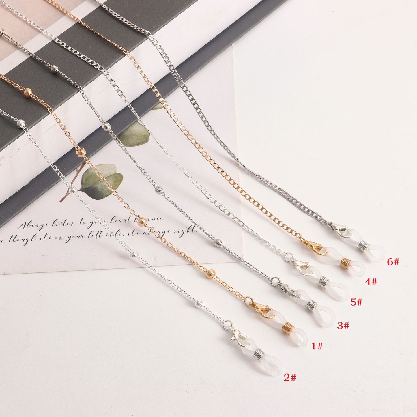 Alloy Metal Chain for Glasses and Face Masks