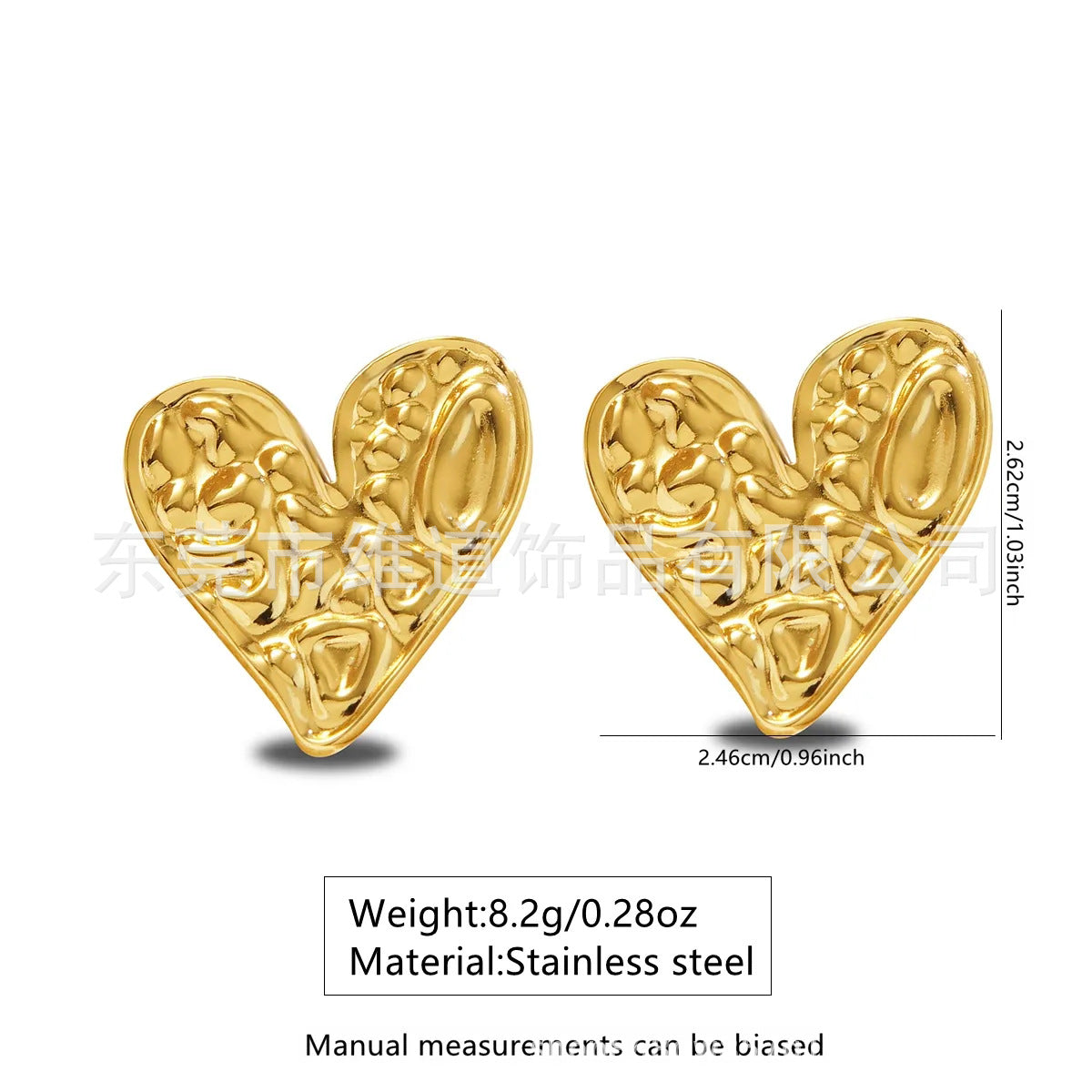 Beach Style Stainless Steel Geometric Starfish Shell Stud Earrings for Women