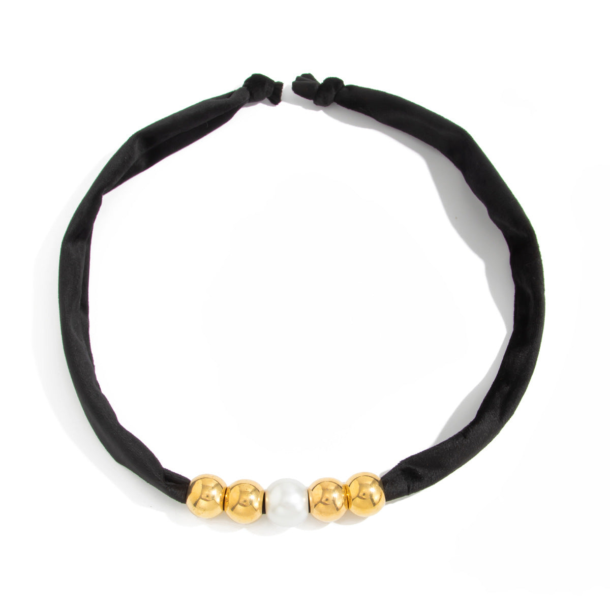 Vintage Leopard Print Round Resin Bead Necklace for Women