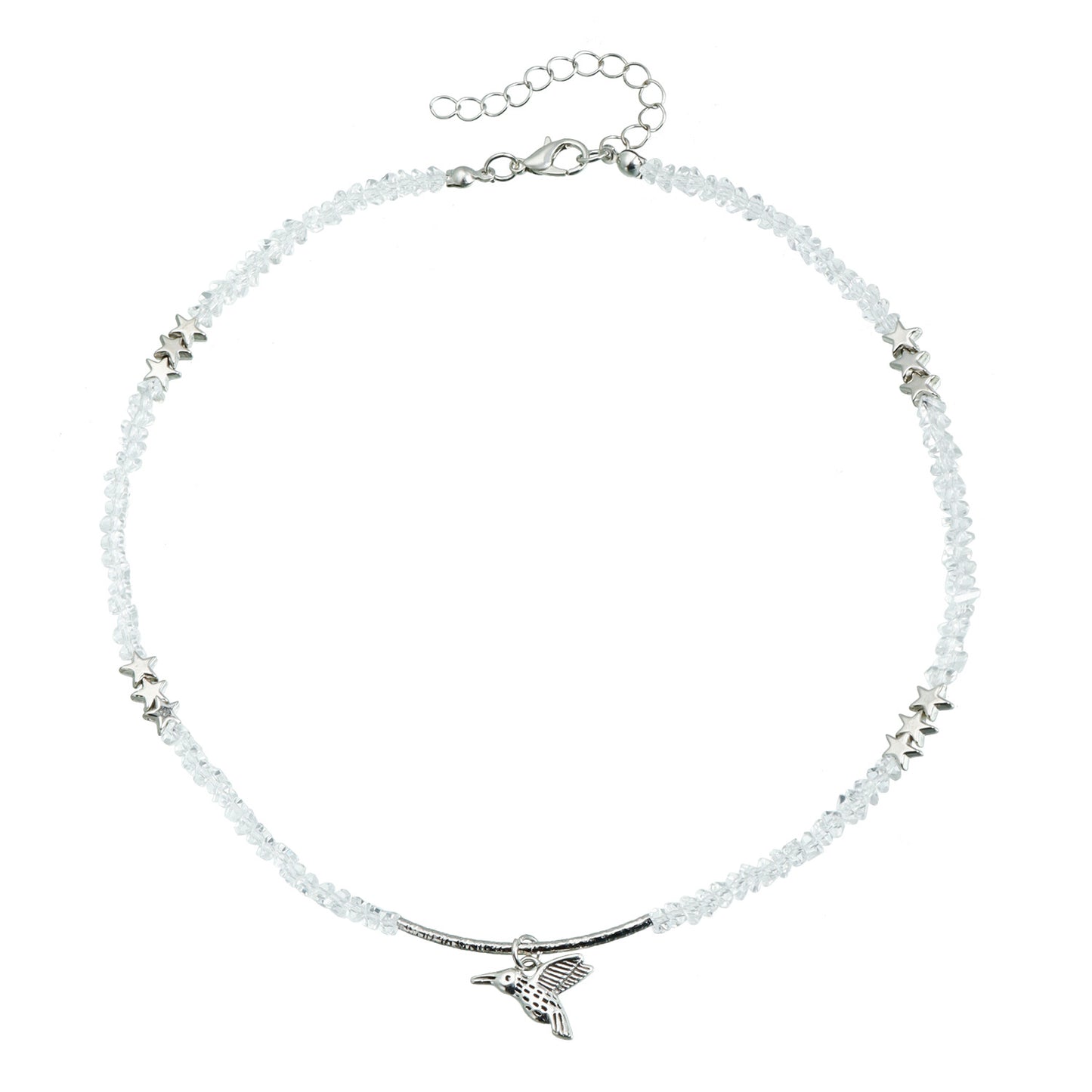 Minimalist Fashionable Bird Pendant Necklace in Alloy with Plated Finish for Women