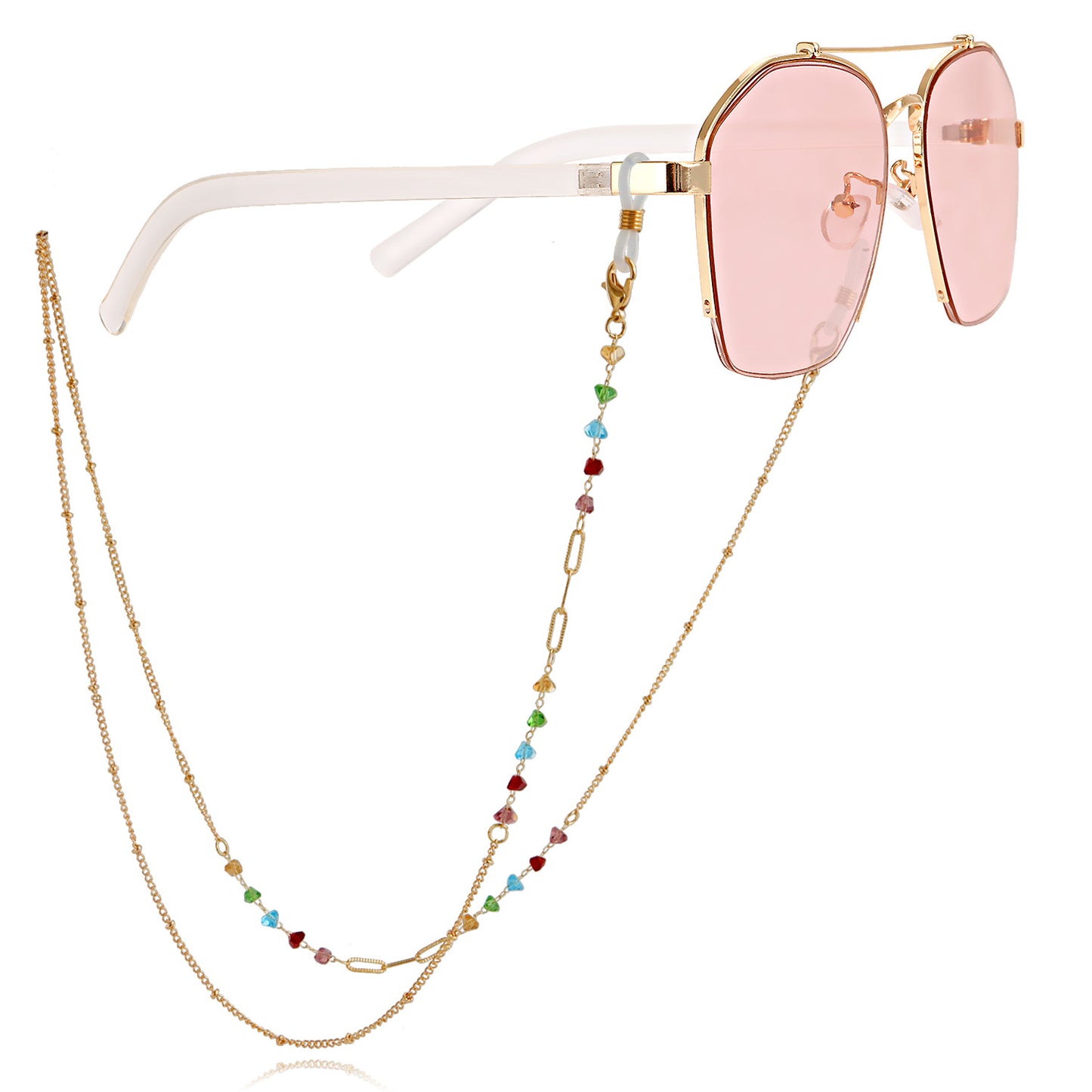 Elegant Casual Metal Chain for Masks and Glasses
