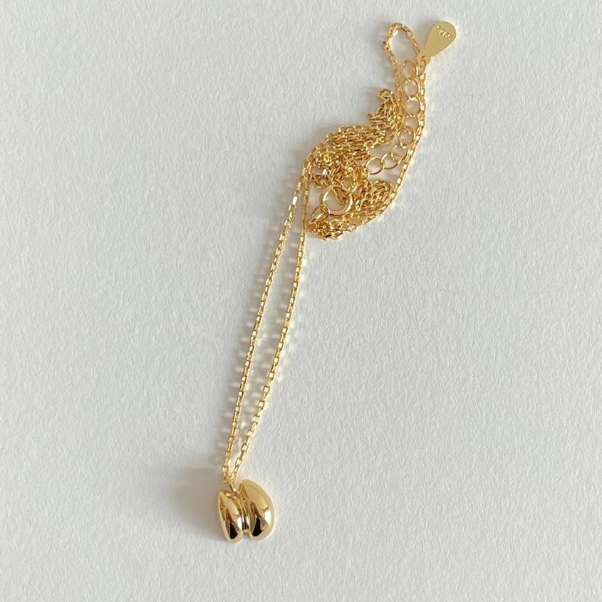 Collana con ciondolo a chiave geometrico minimalista in argento sterling 925 con finitura lucida e liscia