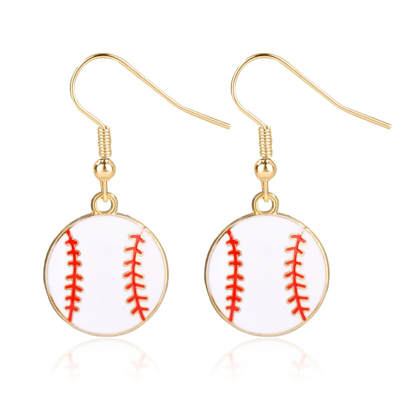 Sweet Floral Gold Plated Alloy Earrings for Women