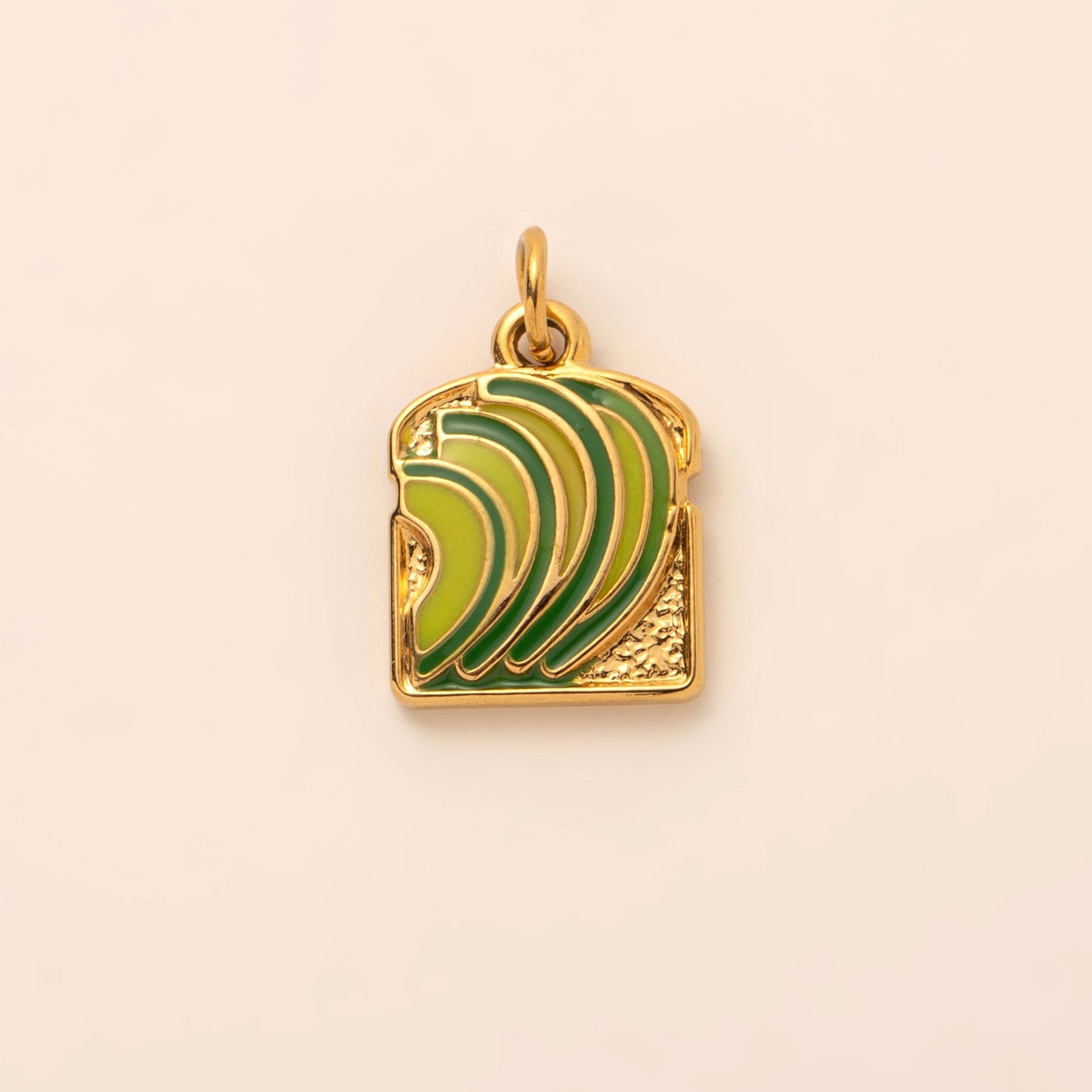 Sweet Acrylic Food Shape Bag Chain Charm with Fruit Pattern