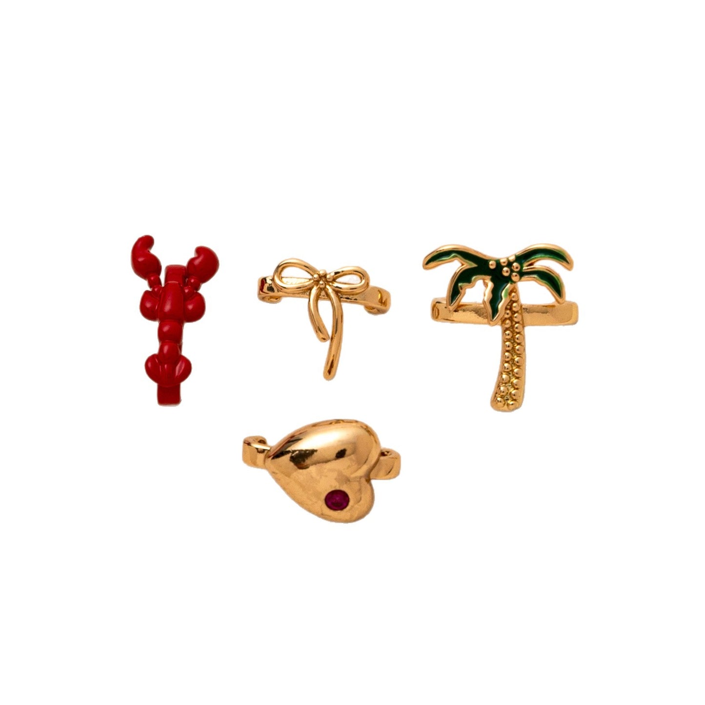 Plated Brass Charm Bar for DIY Jewelry