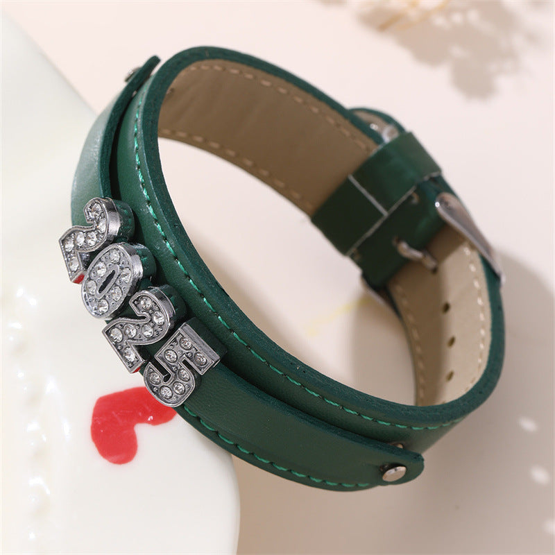 Princess Style Star-Shaped Resin Bracelet with Rhinestone Accents for Girls Aged 6 to 10 Years