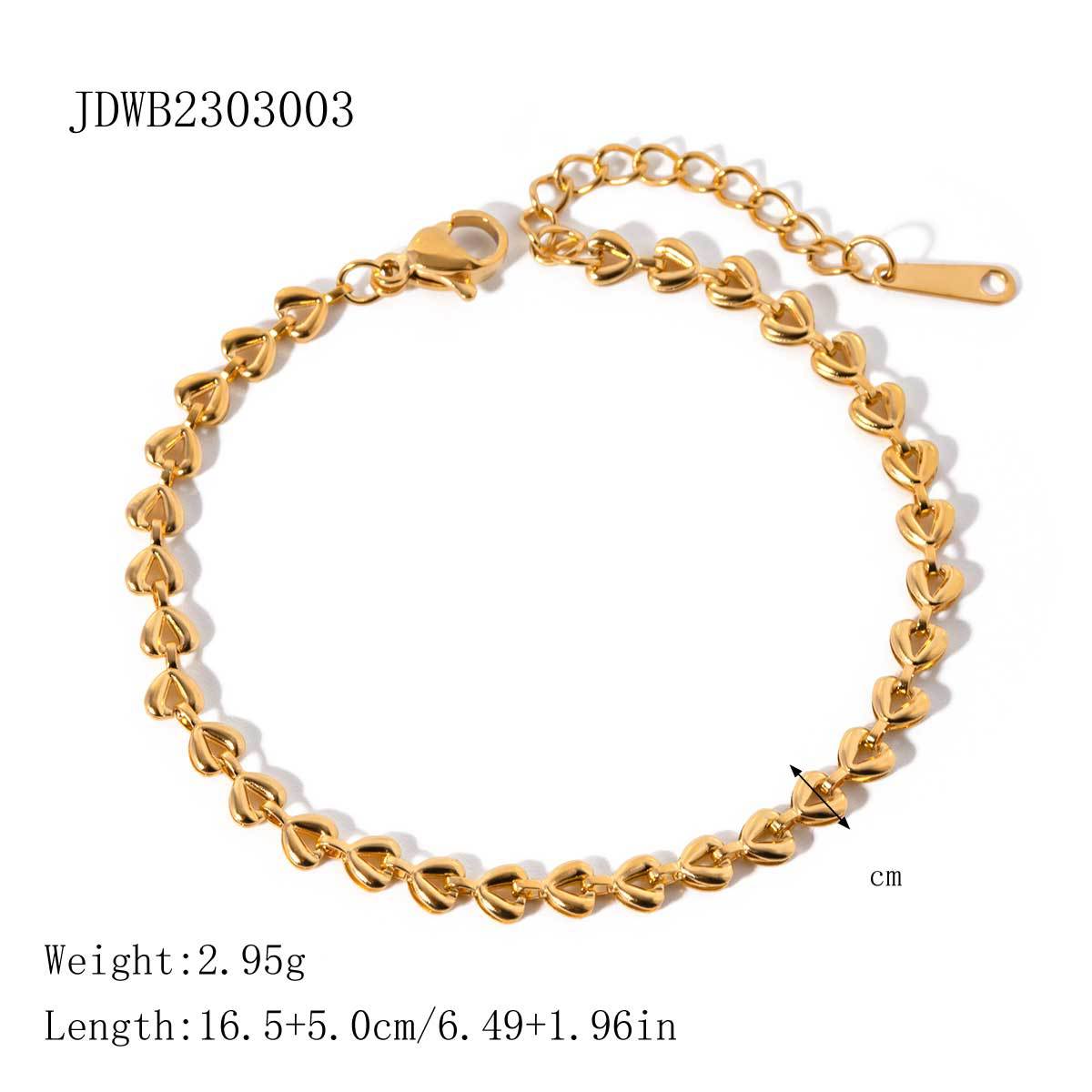 Elegant 18K Gold Plated Geometric Line Cuban Link Chain Bracelet and Ring Set with Cubic Zirconia for Women