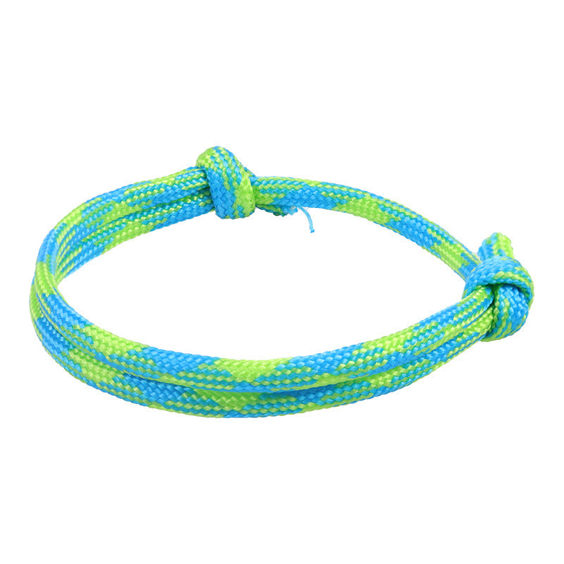 Fashion Geometric Star Pattern Woven Friendship Bracelet Adjustable Cord Handmade Gift for Teens Unisex