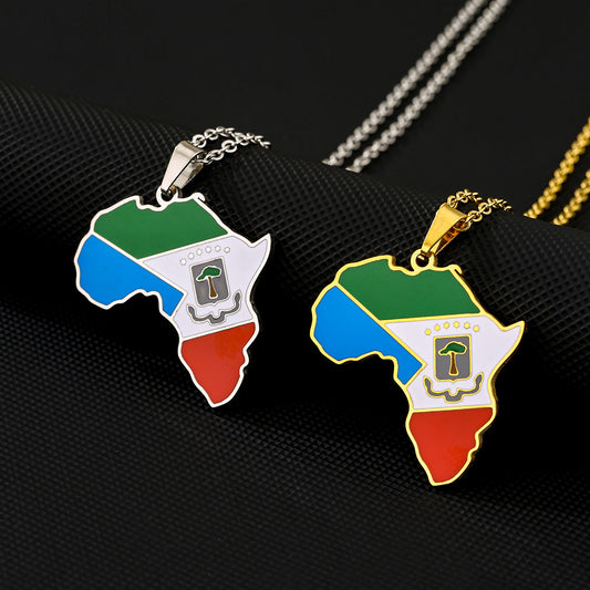 Minimalist Geometric Stainless Steel Enamel Pendant Necklace with O-Chain for Unisex