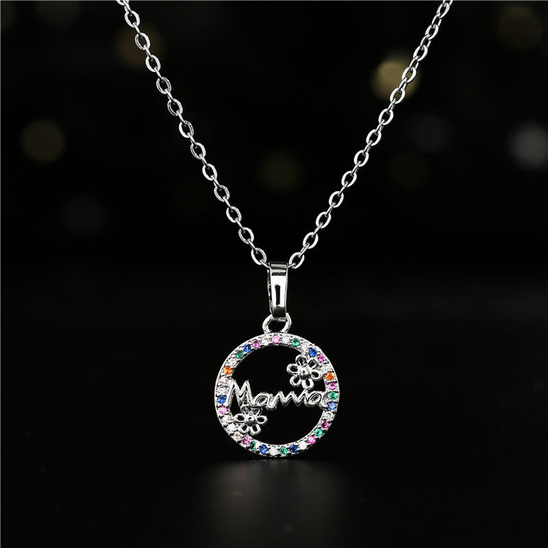 Geometric Gold Plated Brass Sunflower Pendant Necklace for Women