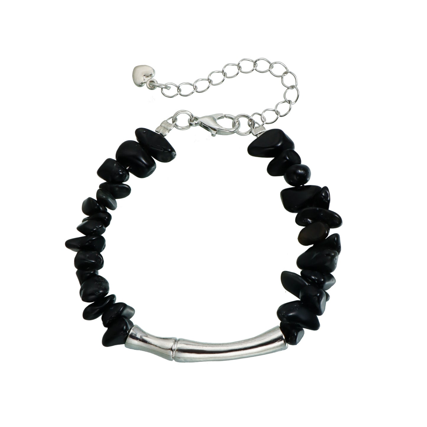 Irregular Geometric Plated Alloy Beaded Necklace Set for Women