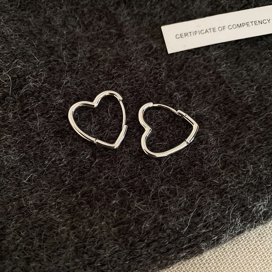 Aretes Geométricos Minimalistas de Cobre con Acabado Chapado para Mujer Pendientes Modernos y Versátiles