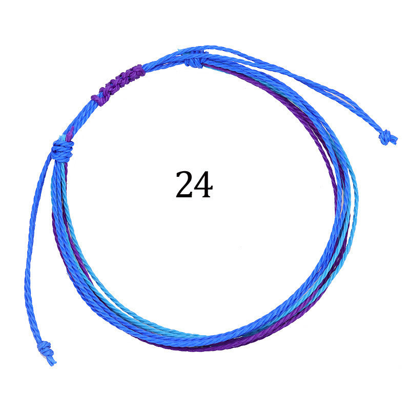 Handmade Braided Heart Nylon Friendship Bracelet Unisex