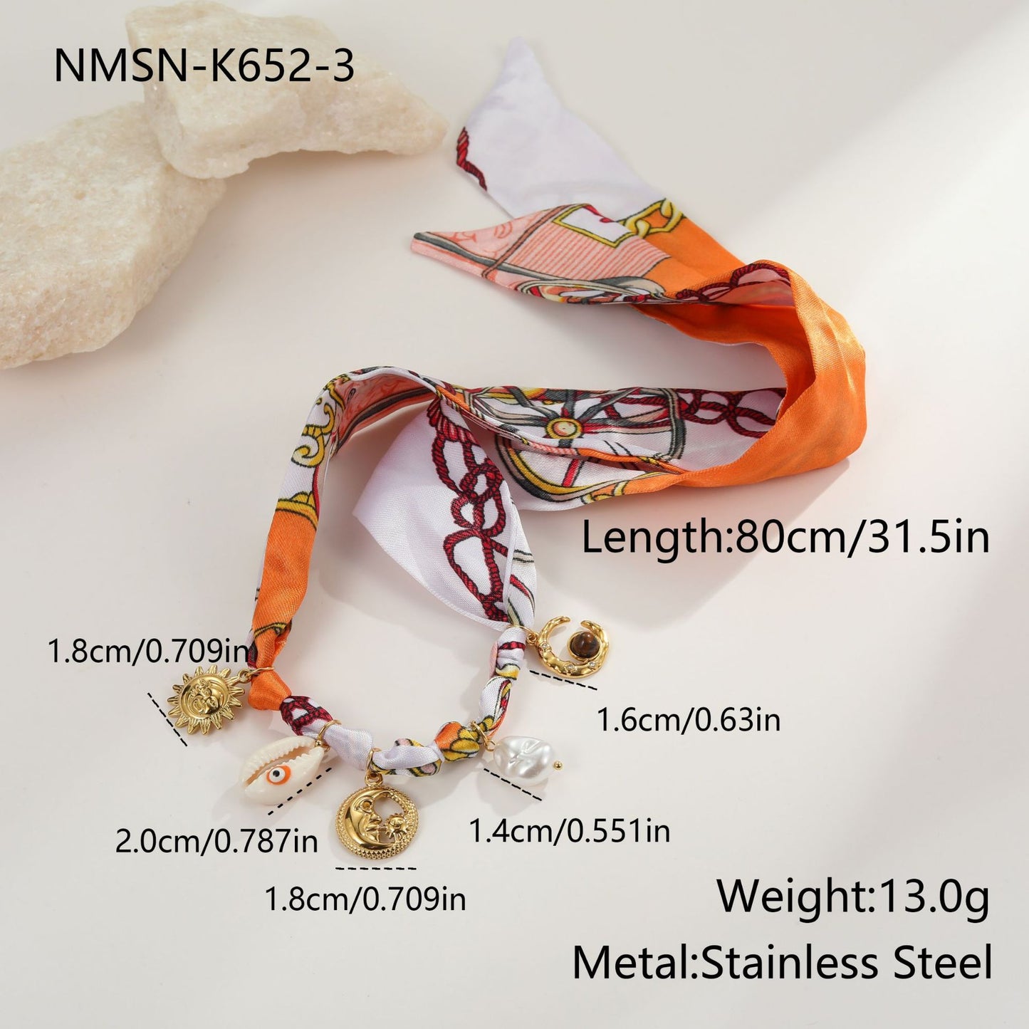 Collana con Pendente Geometrico Minimalista alla Moda in Acciaio Inossidabile con Finitura Placcata per Donne