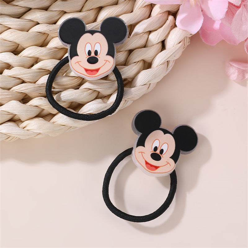 Cute Bow-Shaped Hair Clip for Girls with Wavy Texture and Ruffled Detail, Metal Hairpin for Children Aged 3-10 Years