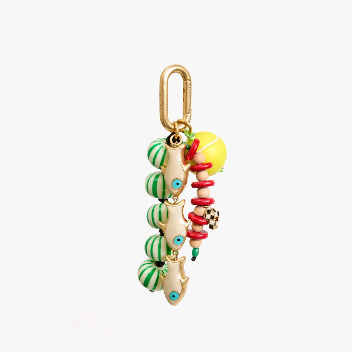 Vintage Minimalist Alloy Plated Heart Teardrop Round Bag Charm