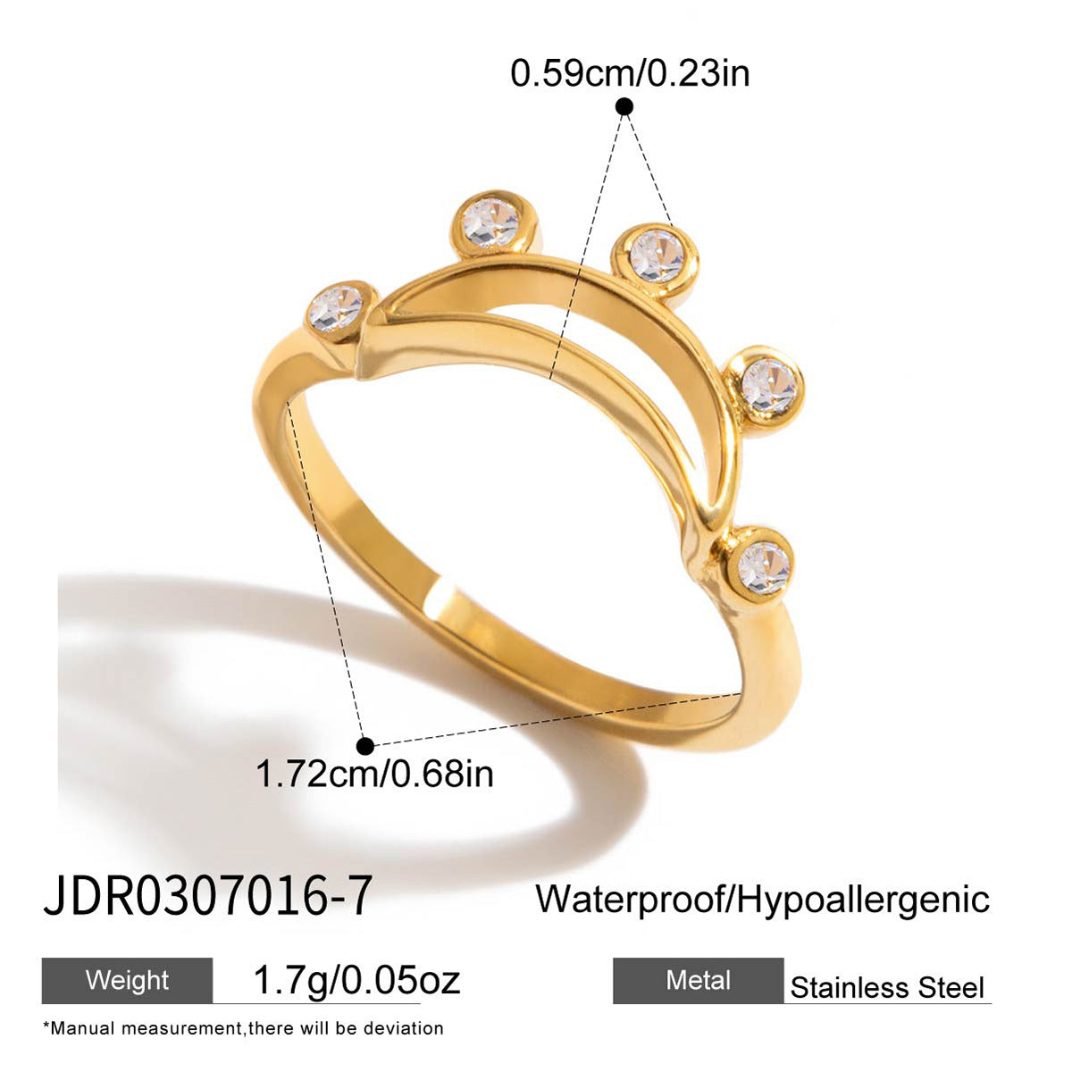 Collar chapado en acero titanio estilo geométrico con circonita para mujer, cadena de dedo minimalista de lujo, joyería de acero inoxidable