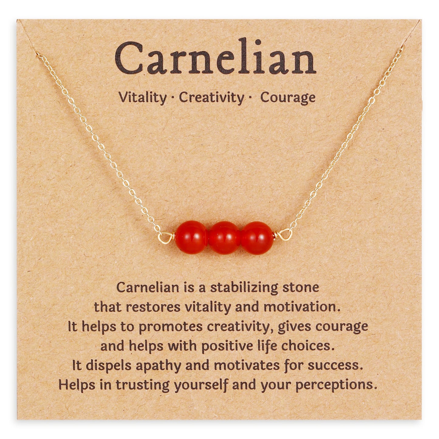 Minimalist Geometric Agate Necklace with Crystal Pendant Cable Chain for Women