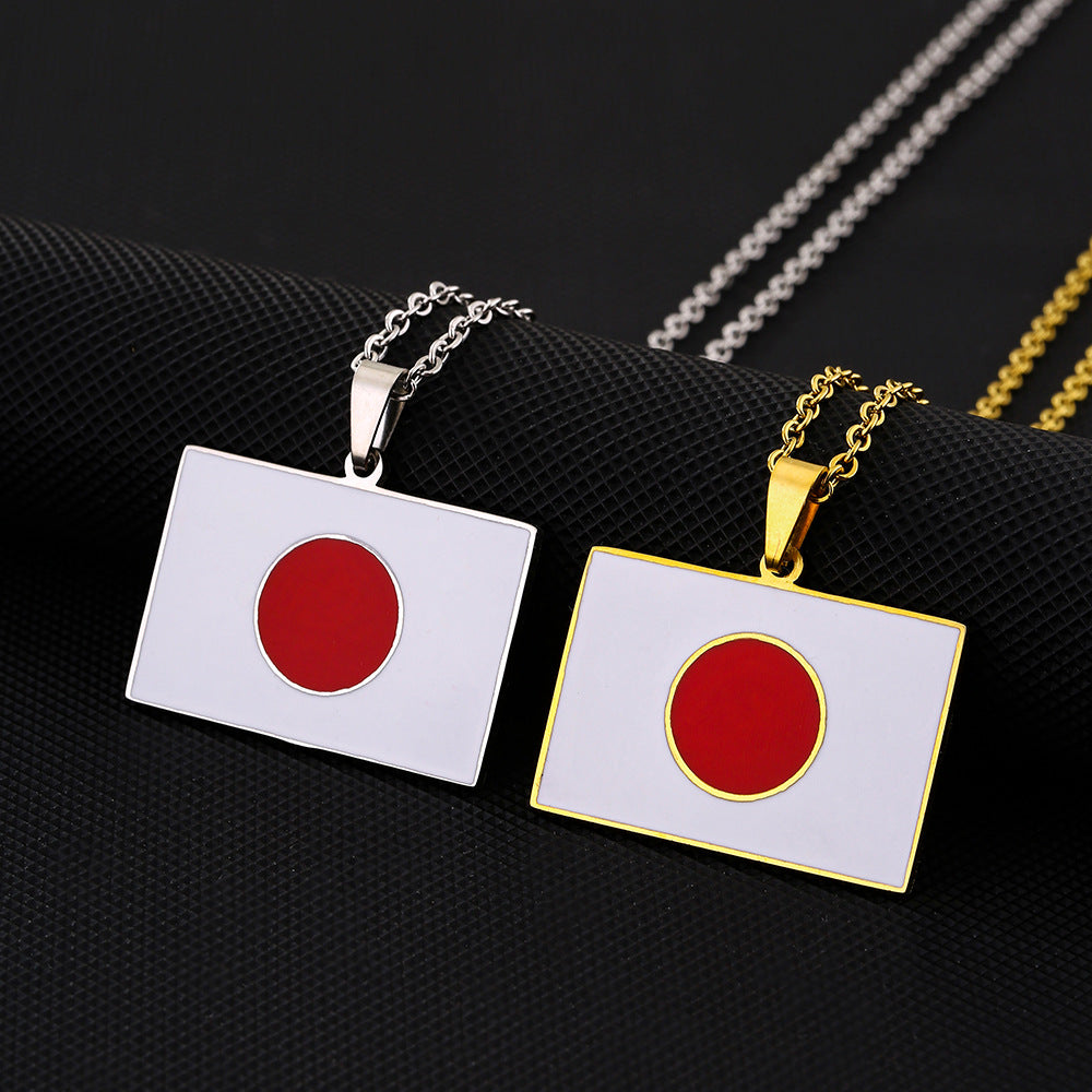 Collar con Colgante Geométrico Minimalista de Acero Inoxidable con Enchapado al Vacío para Uso Casual y Diario Unisex