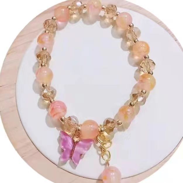 Sweet Animal Shape Crystal Bracelet Unisex Gift